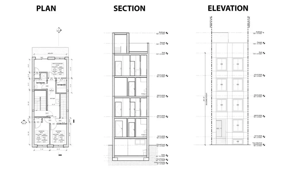 Elevation Drawings for Construction