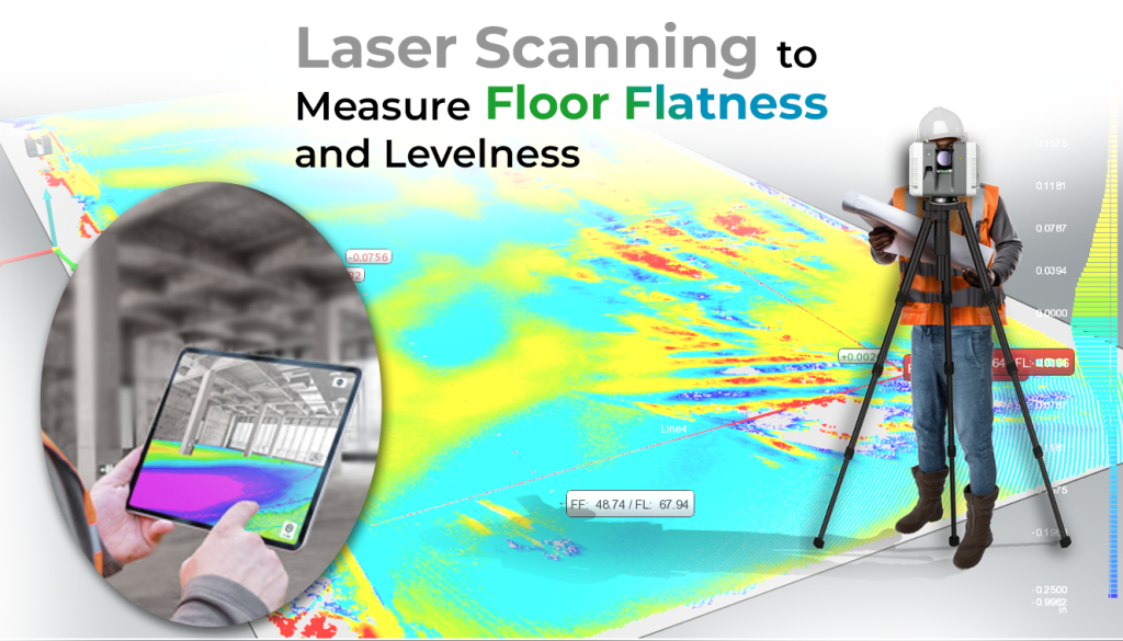 Laser Scanning to Measure Floor Flatness and Levelness